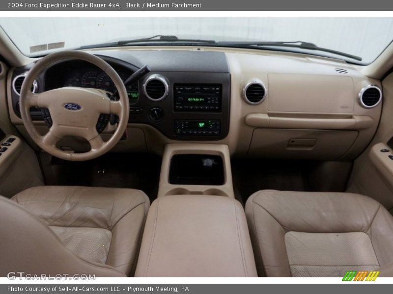 Black / Medium Parchment 2004 Ford Expedition Eddie Bauer 4x4