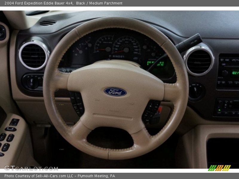 Black / Medium Parchment 2004 Ford Expedition Eddie Bauer 4x4