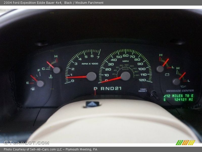 Black / Medium Parchment 2004 Ford Expedition Eddie Bauer 4x4