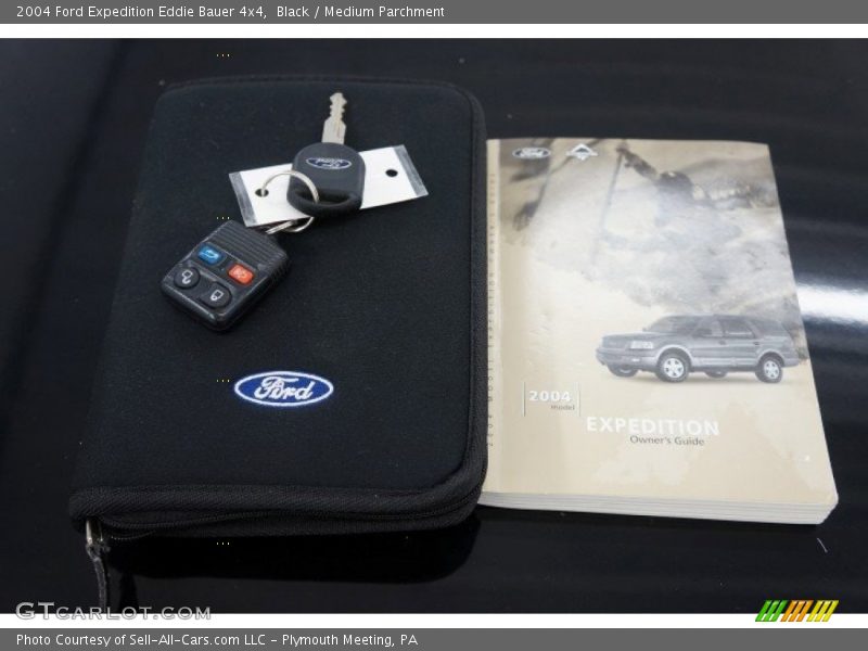 Black / Medium Parchment 2004 Ford Expedition Eddie Bauer 4x4