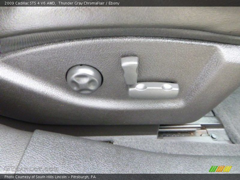 Thunder Gray ChromaFlair / Ebony 2009 Cadillac STS 4 V6 AWD