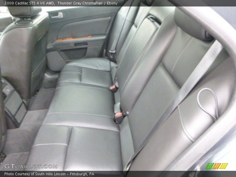 Thunder Gray ChromaFlair / Ebony 2009 Cadillac STS 4 V6 AWD