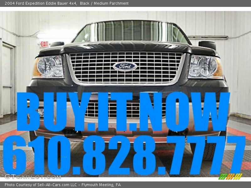 Black / Medium Parchment 2004 Ford Expedition Eddie Bauer 4x4