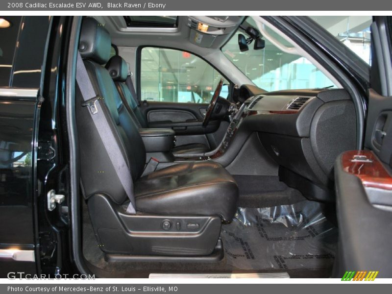 Black Raven / Ebony 2008 Cadillac Escalade ESV AWD