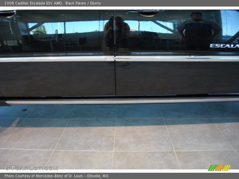 Black Raven / Ebony 2008 Cadillac Escalade ESV AWD