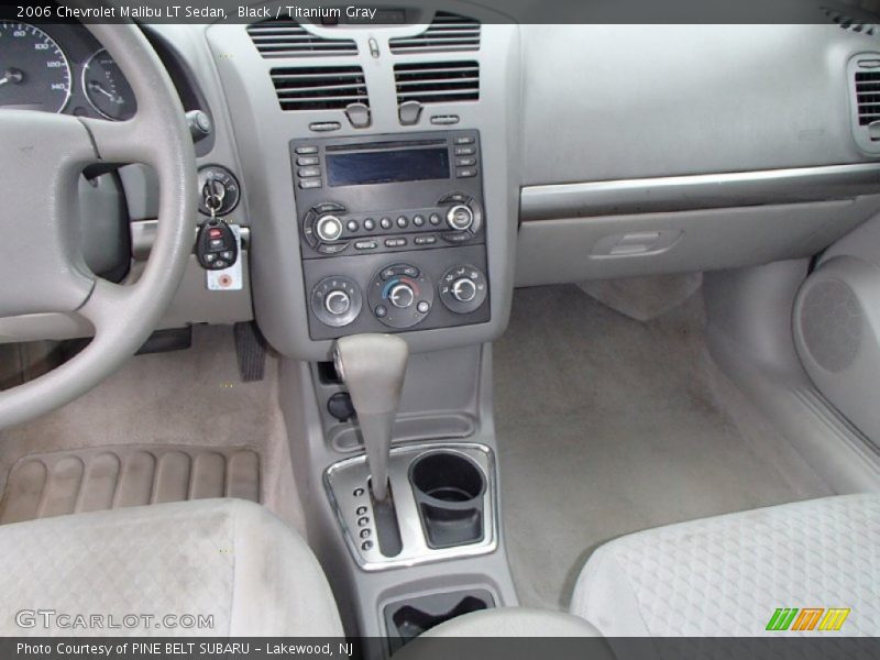 Black / Titanium Gray 2006 Chevrolet Malibu LT Sedan