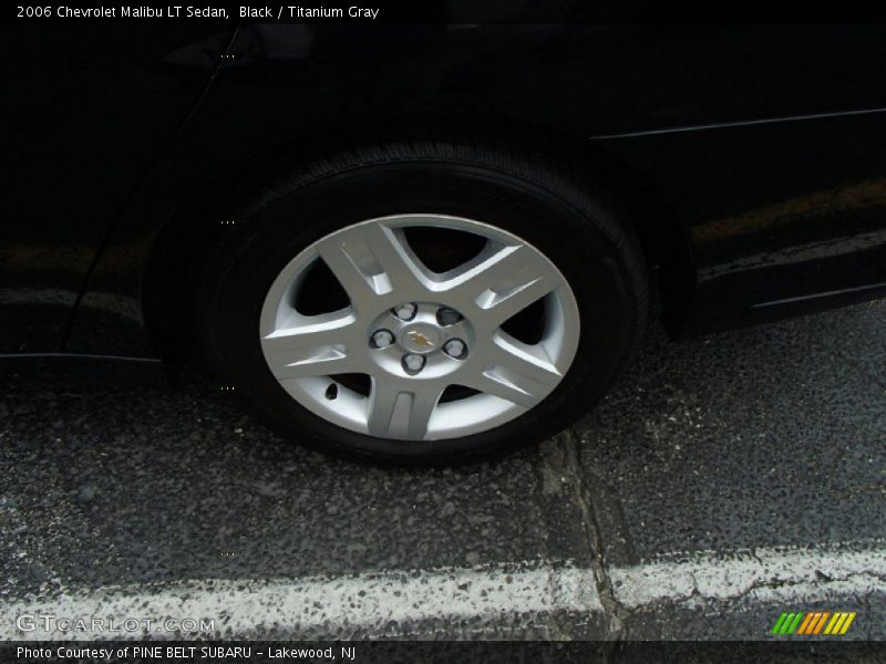 Black / Titanium Gray 2006 Chevrolet Malibu LT Sedan