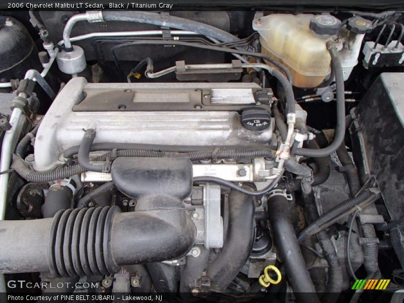 Black / Titanium Gray 2006 Chevrolet Malibu LT Sedan