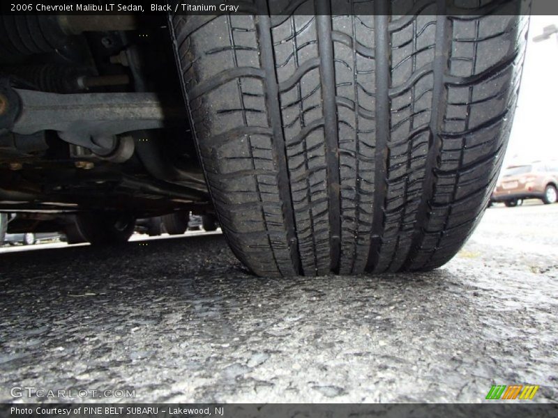 Black / Titanium Gray 2006 Chevrolet Malibu LT Sedan