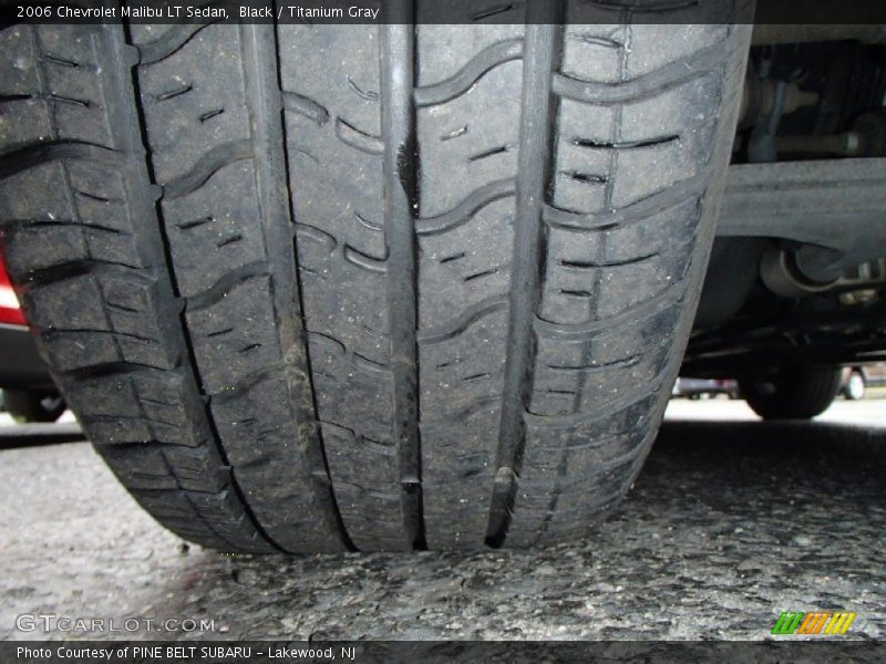 Black / Titanium Gray 2006 Chevrolet Malibu LT Sedan