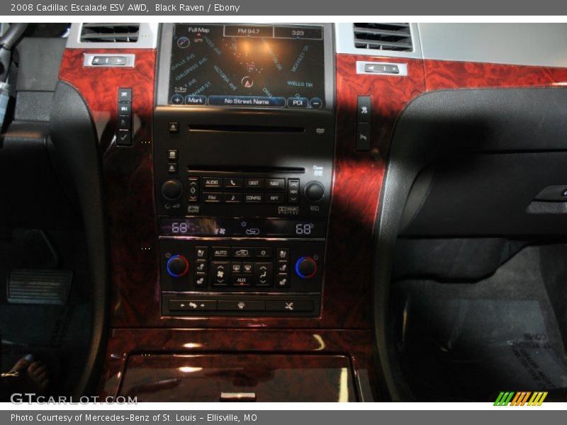 Black Raven / Ebony 2008 Cadillac Escalade ESV AWD