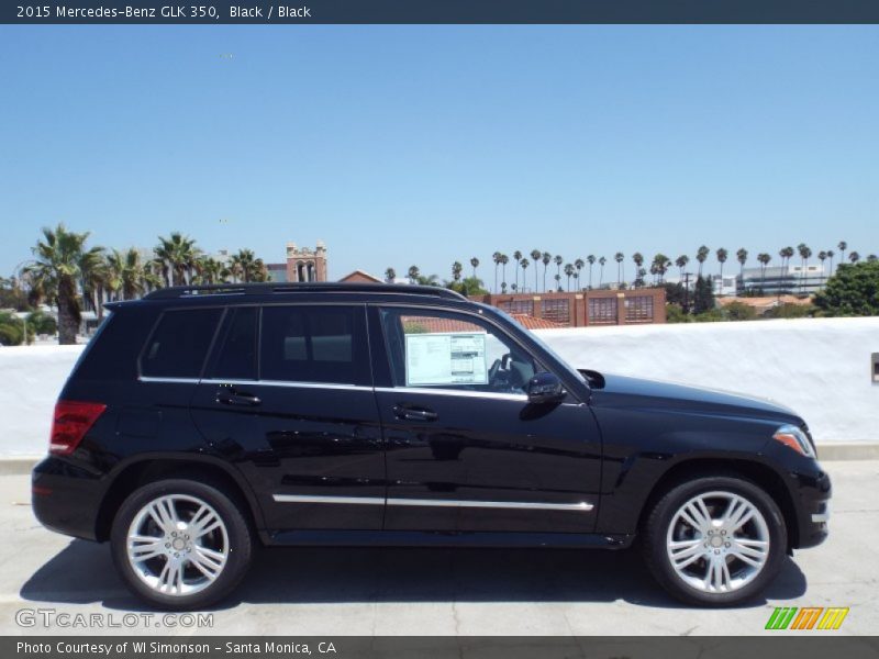 Black / Black 2015 Mercedes-Benz GLK 350