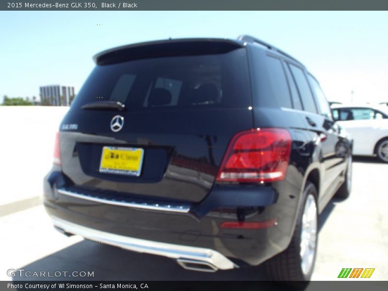 Black / Black 2015 Mercedes-Benz GLK 350