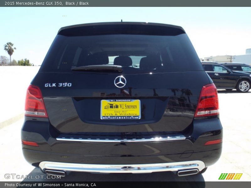 Black / Black 2015 Mercedes-Benz GLK 350