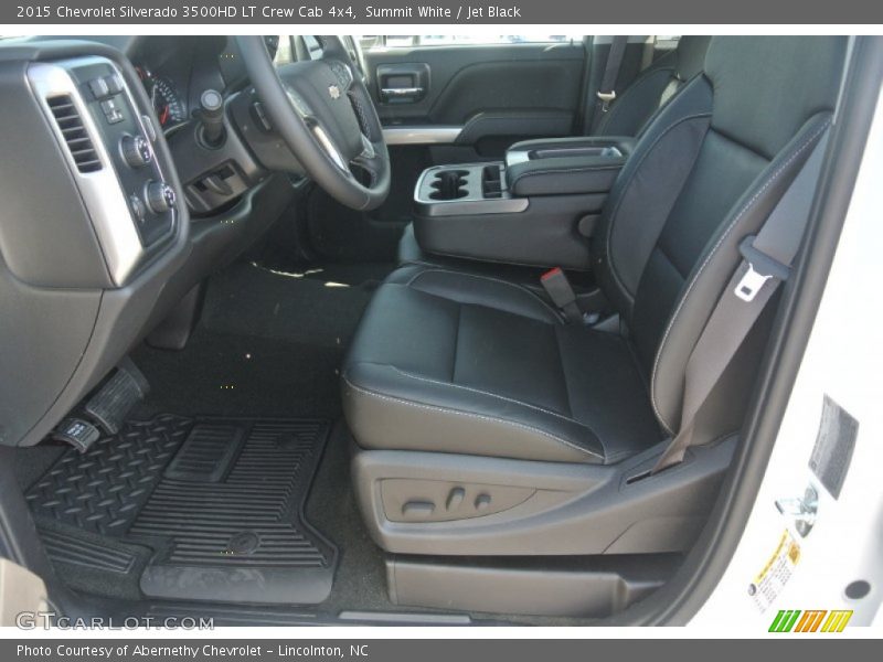 Summit White / Jet Black 2015 Chevrolet Silverado 3500HD LT Crew Cab 4x4
