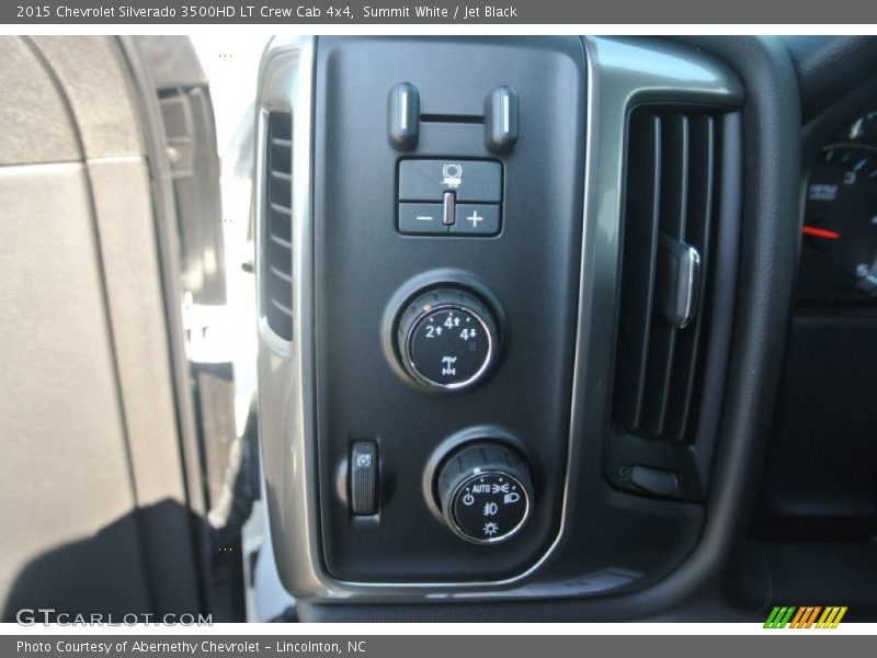Summit White / Jet Black 2015 Chevrolet Silverado 3500HD LT Crew Cab 4x4