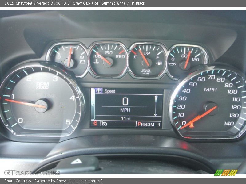 Summit White / Jet Black 2015 Chevrolet Silverado 3500HD LT Crew Cab 4x4
