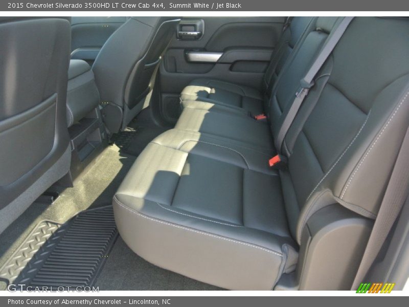 Summit White / Jet Black 2015 Chevrolet Silverado 3500HD LT Crew Cab 4x4