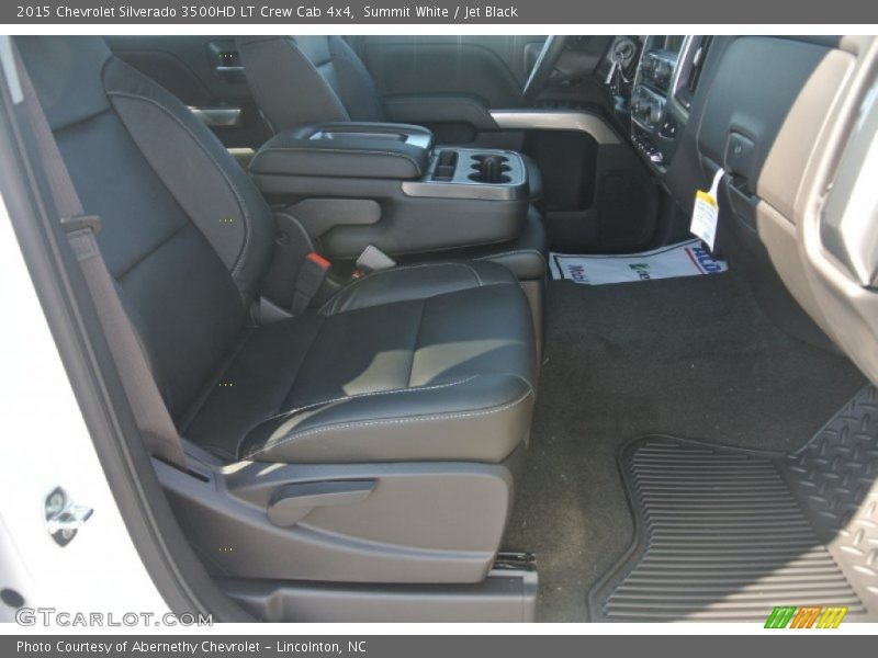 Summit White / Jet Black 2015 Chevrolet Silverado 3500HD LT Crew Cab 4x4