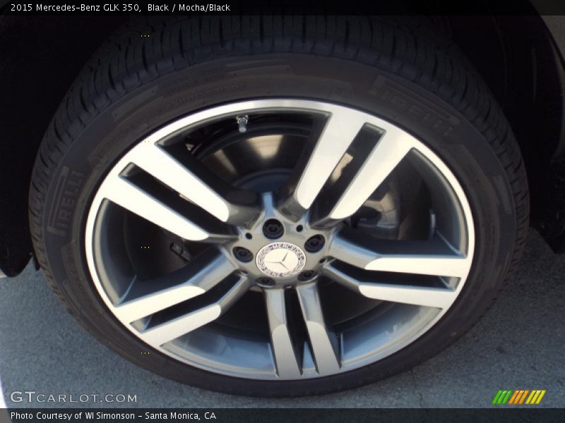 Black / Mocha/Black 2015 Mercedes-Benz GLK 350