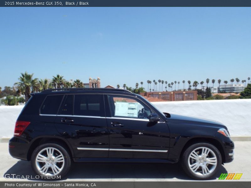 Black / Black 2015 Mercedes-Benz GLK 350