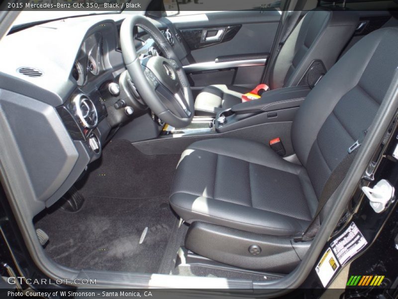 Black / Black 2015 Mercedes-Benz GLK 350