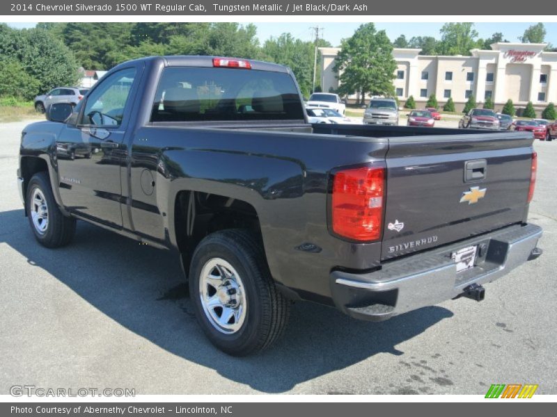 Tungsten Metallic / Jet Black/Dark Ash 2014 Chevrolet Silverado 1500 WT Regular Cab