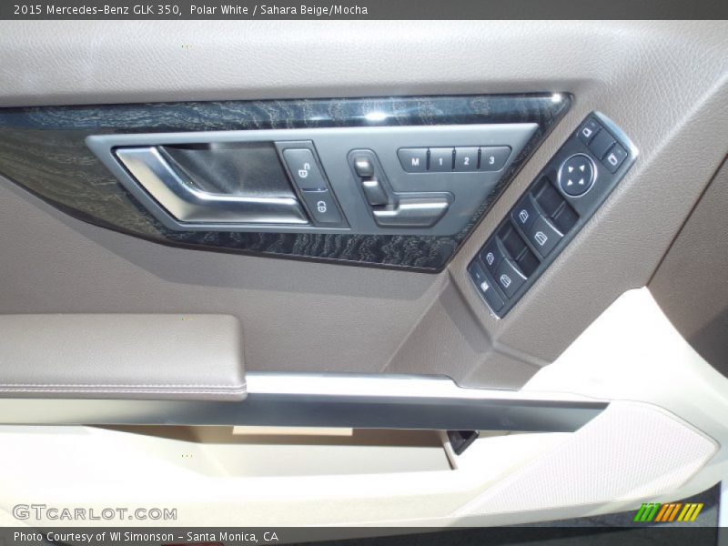 Polar White / Sahara Beige/Mocha 2015 Mercedes-Benz GLK 350