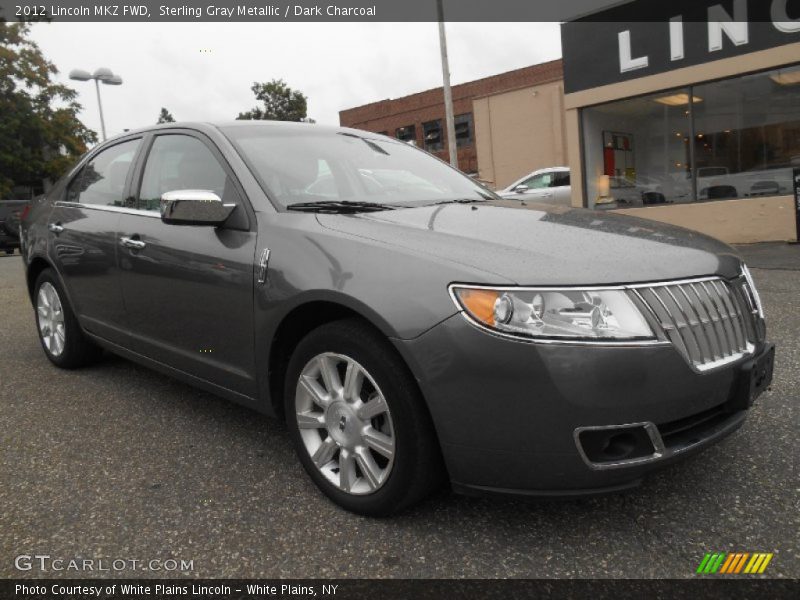 Sterling Gray Metallic / Dark Charcoal 2012 Lincoln MKZ FWD