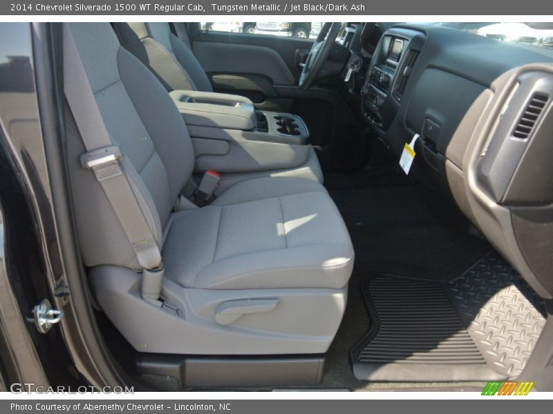 Tungsten Metallic / Jet Black/Dark Ash 2014 Chevrolet Silverado 1500 WT Regular Cab