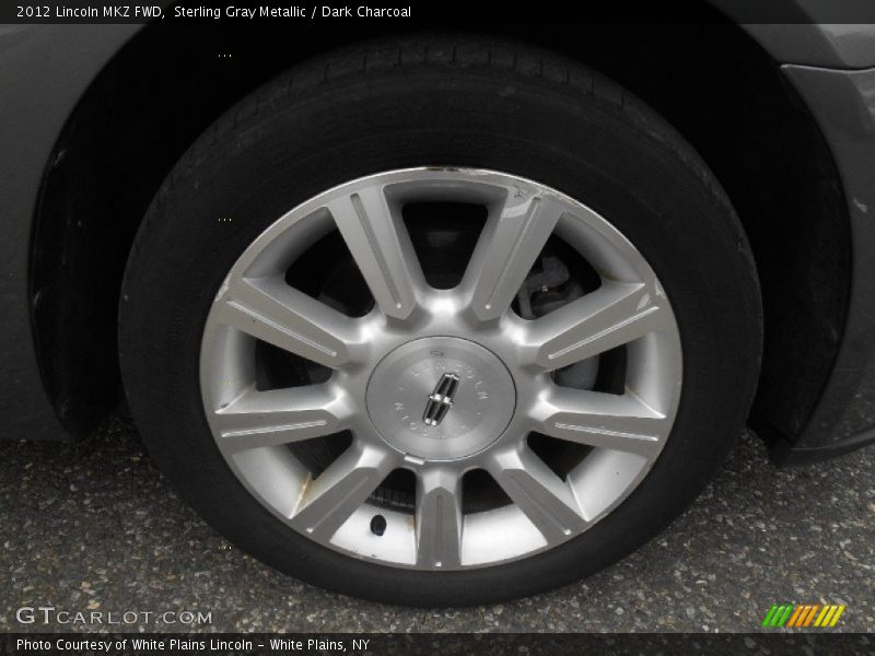 Sterling Gray Metallic / Dark Charcoal 2012 Lincoln MKZ FWD