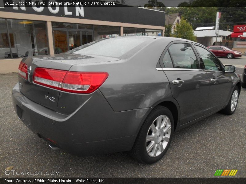 Sterling Gray Metallic / Dark Charcoal 2012 Lincoln MKZ FWD