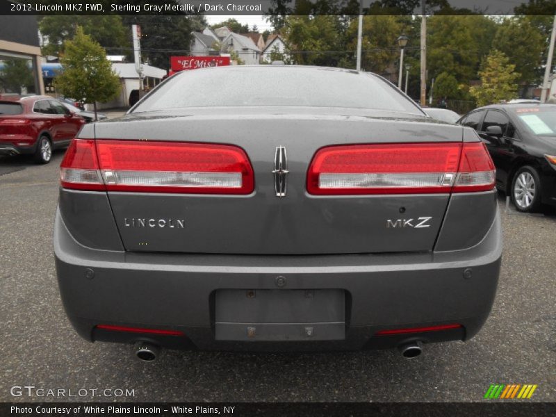 Sterling Gray Metallic / Dark Charcoal 2012 Lincoln MKZ FWD
