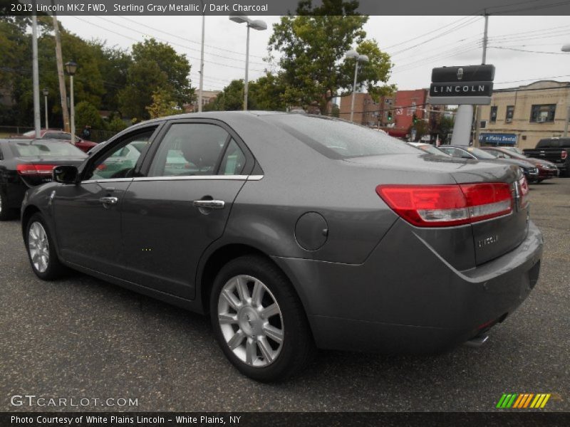 Sterling Gray Metallic / Dark Charcoal 2012 Lincoln MKZ FWD