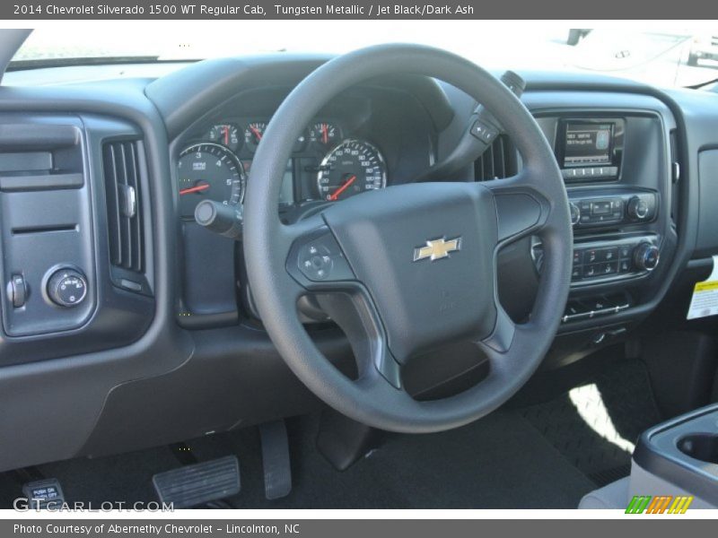 Tungsten Metallic / Jet Black/Dark Ash 2014 Chevrolet Silverado 1500 WT Regular Cab
