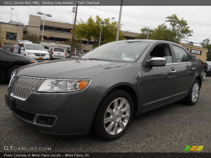 Sterling Gray Metallic / Dark Charcoal 2012 Lincoln MKZ FWD