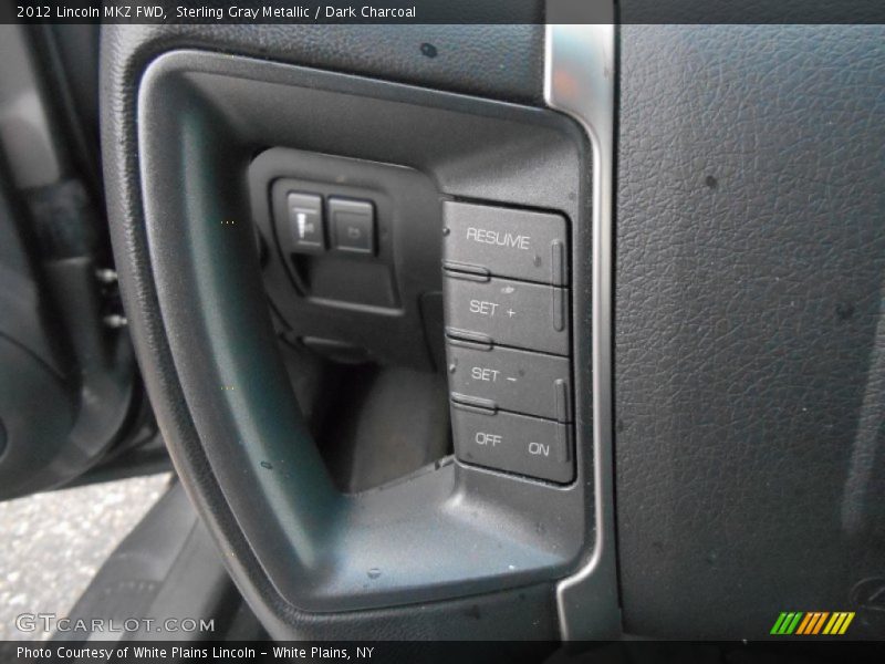 Sterling Gray Metallic / Dark Charcoal 2012 Lincoln MKZ FWD