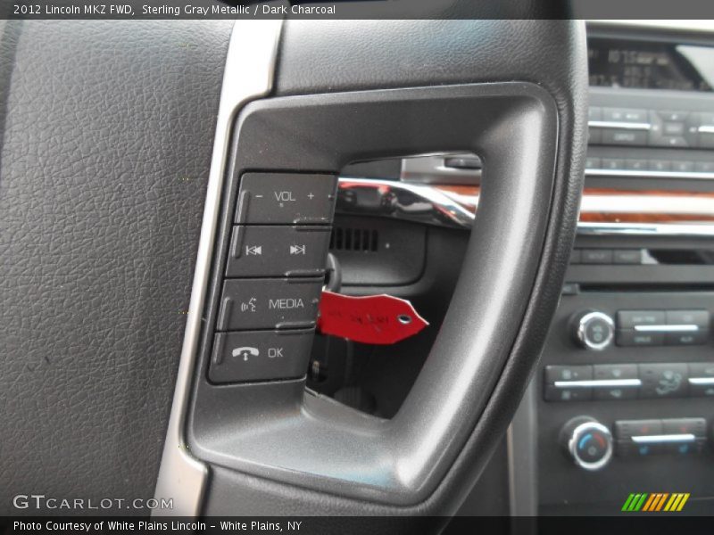 Sterling Gray Metallic / Dark Charcoal 2012 Lincoln MKZ FWD
