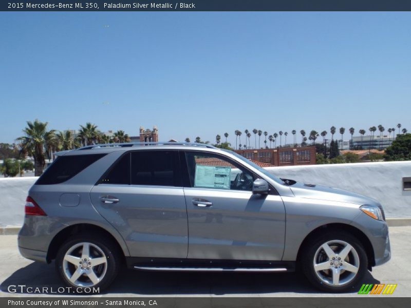  2015 ML 350 Paladium Silver Metallic