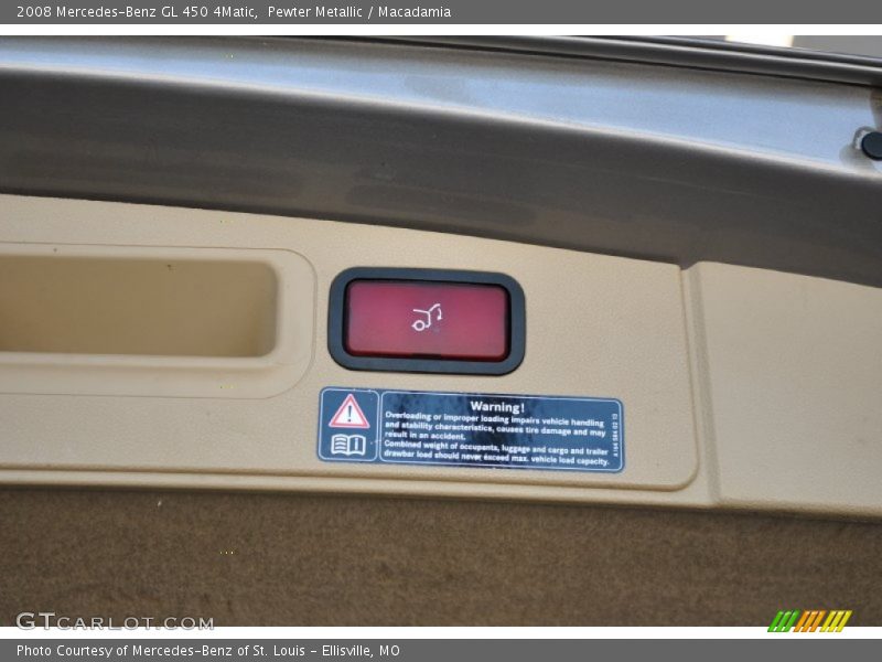 Pewter Metallic / Macadamia 2008 Mercedes-Benz GL 450 4Matic