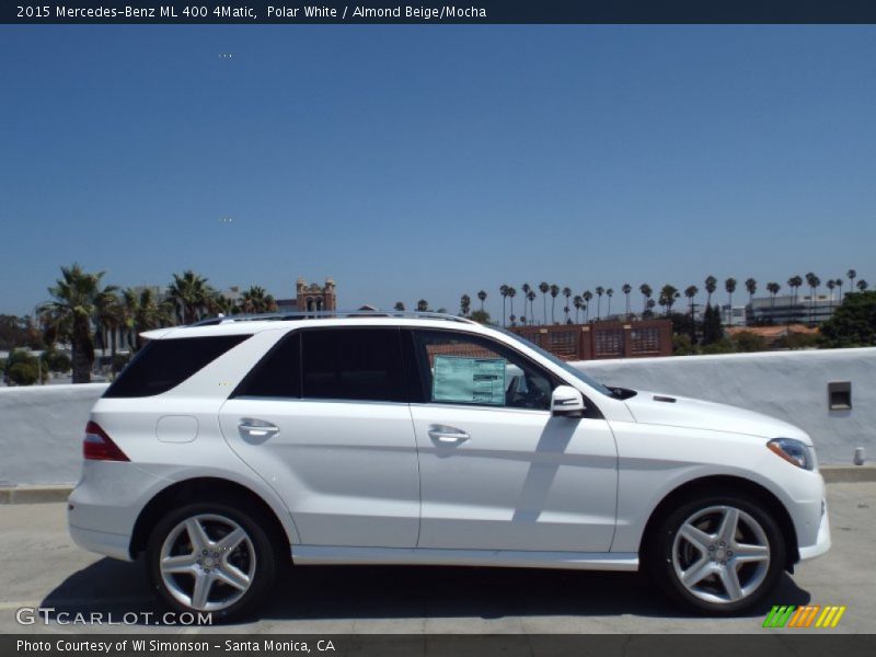  2015 ML 400 4Matic Polar White