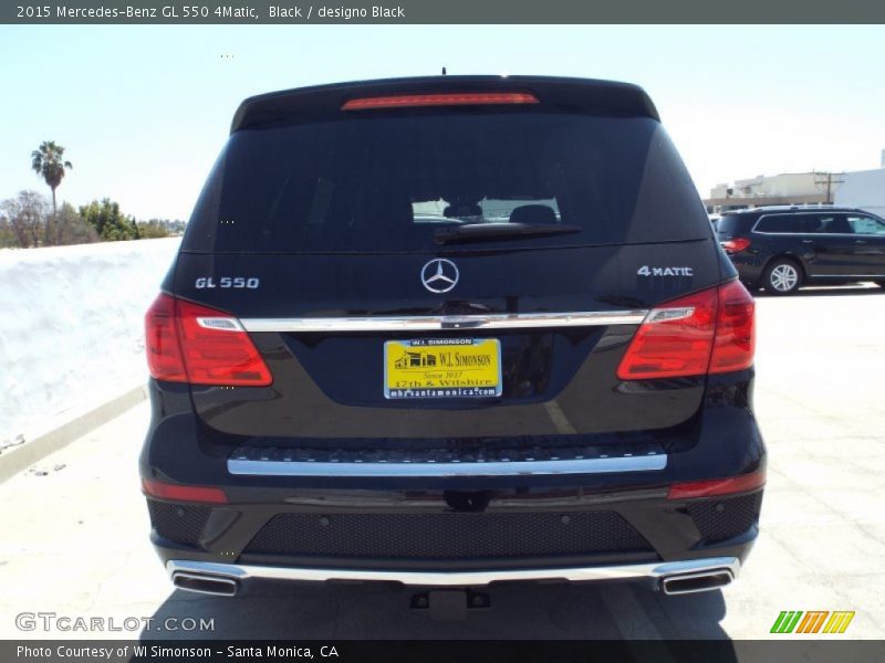 Black / designo Black 2015 Mercedes-Benz GL 550 4Matic
