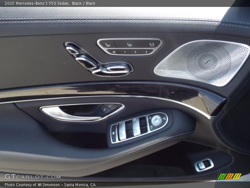 Black / Black 2015 Mercedes-Benz S 550 Sedan