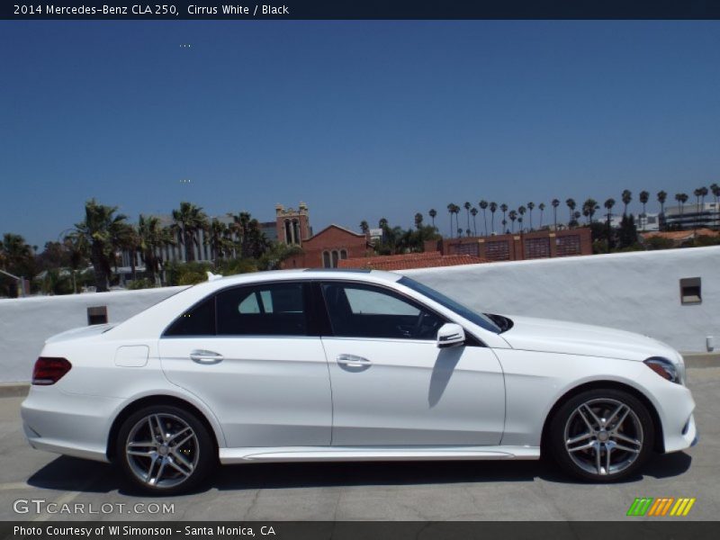 Cirrus White / Black 2014 Mercedes-Benz CLA 250