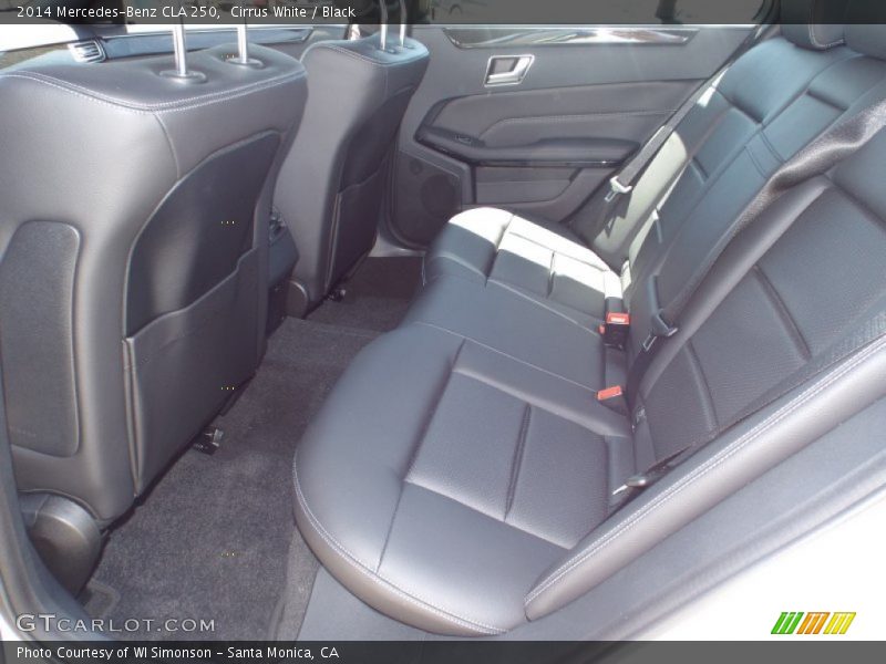 Cirrus White / Black 2014 Mercedes-Benz CLA 250