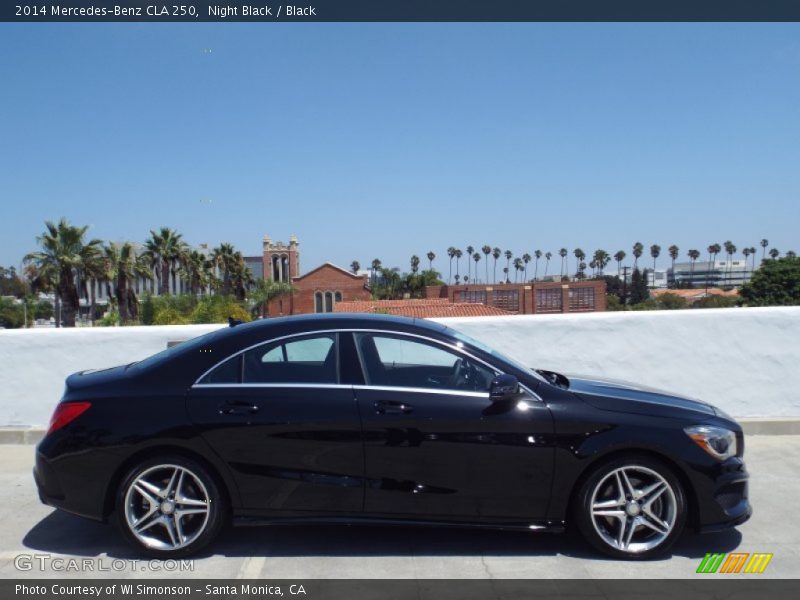 Night Black / Black 2014 Mercedes-Benz CLA 250