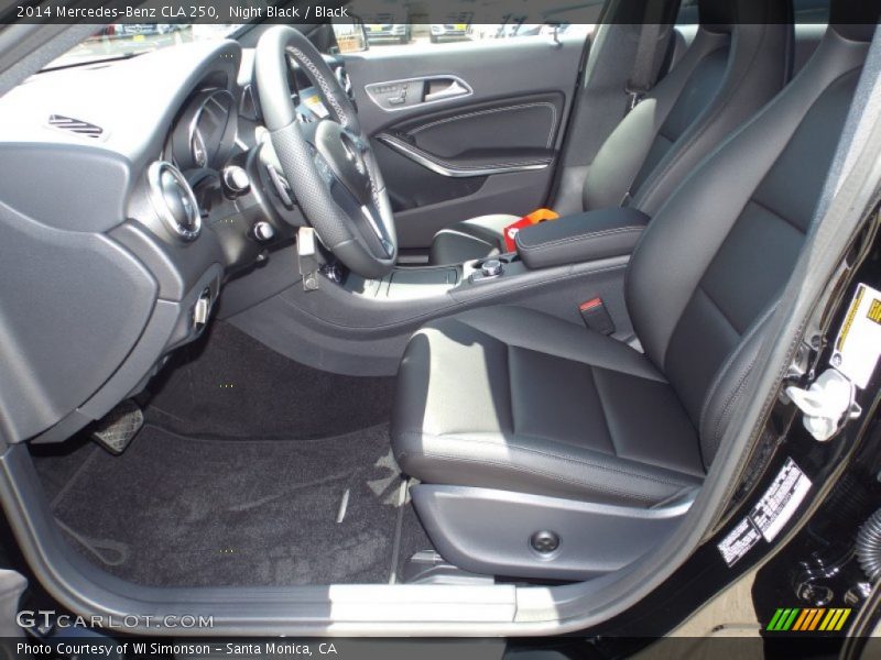 Night Black / Black 2014 Mercedes-Benz CLA 250