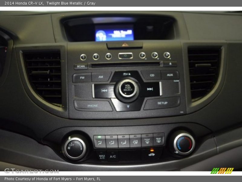Twilight Blue Metallic / Gray 2014 Honda CR-V LX