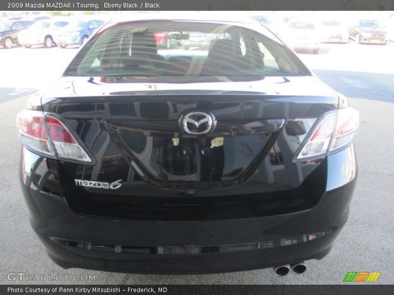Ebony Black / Black 2009 Mazda MAZDA6 i Touring