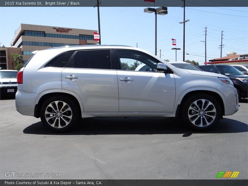 Bright Silver / Black 2015 Kia Sorento SX